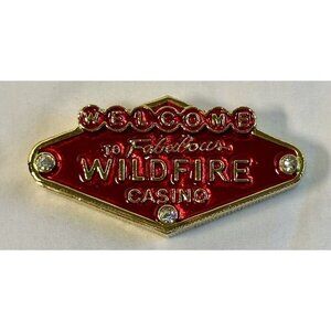 Welcome To Fabulous Wildfire Casino Artform Trinkettes Collectible Boxed Keepsak